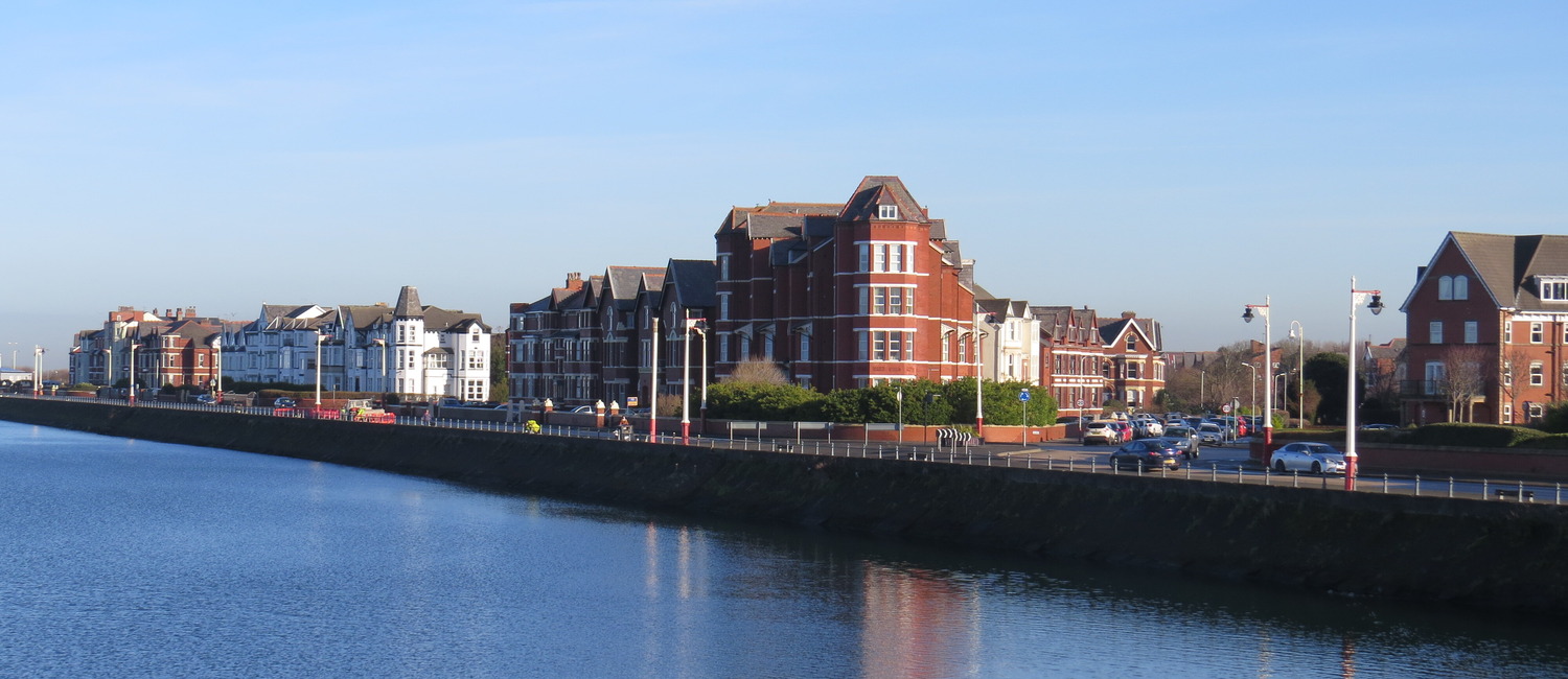 Riverside properties in Southport